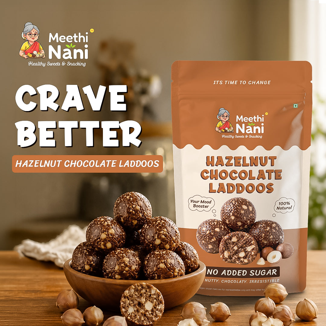 Hazelnut Chocolate Laddoos