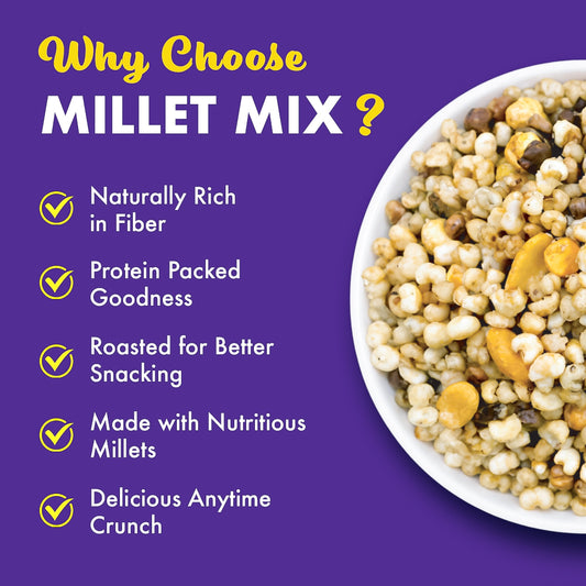 Millet Mix Namkeen - Peri Peri