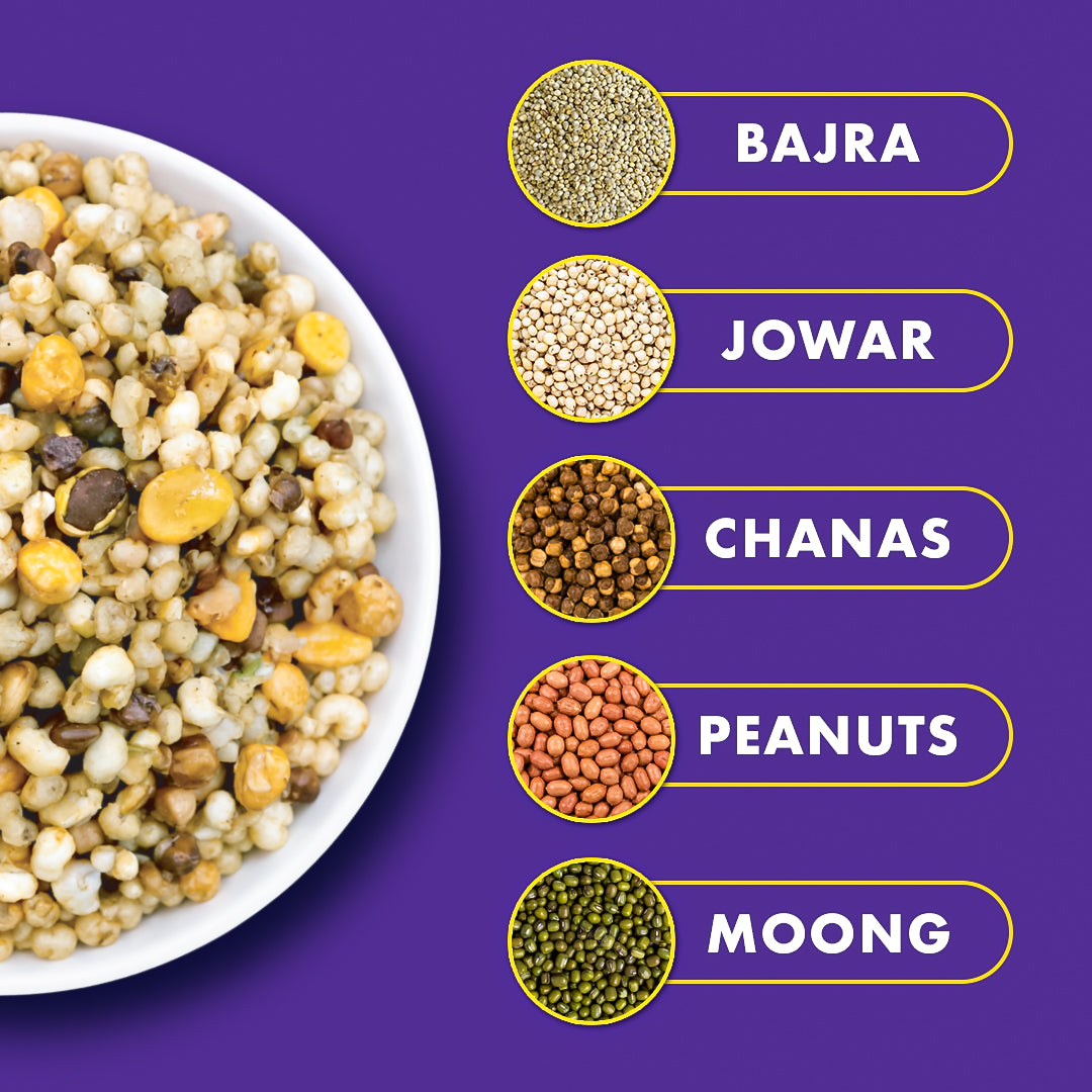 Millet Mix Namkeen - Peri Peri