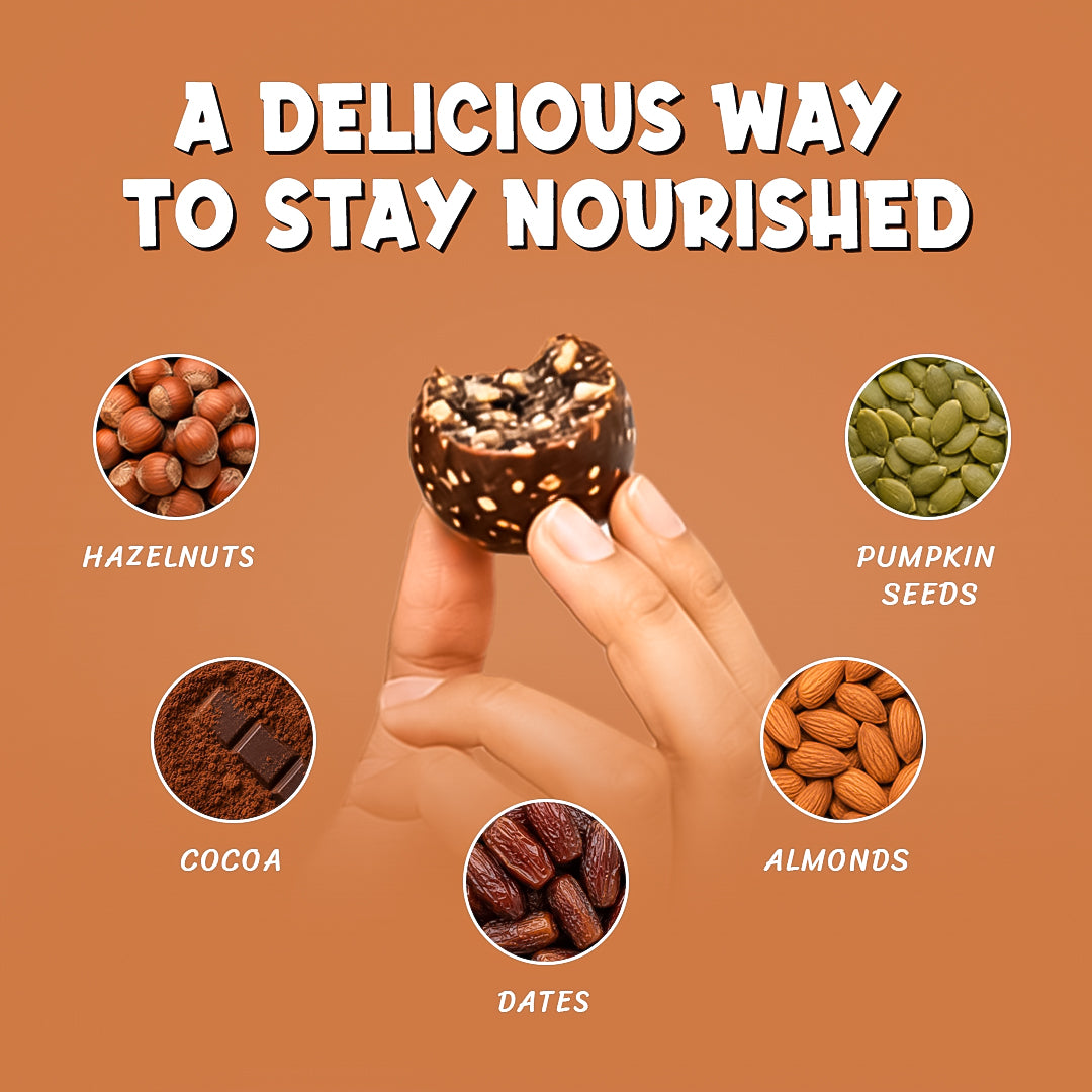 Hazelnut Chocolate Laddoos