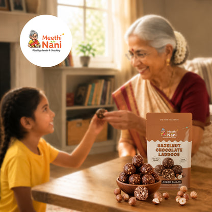 Hazelnut Chocolate Laddoos