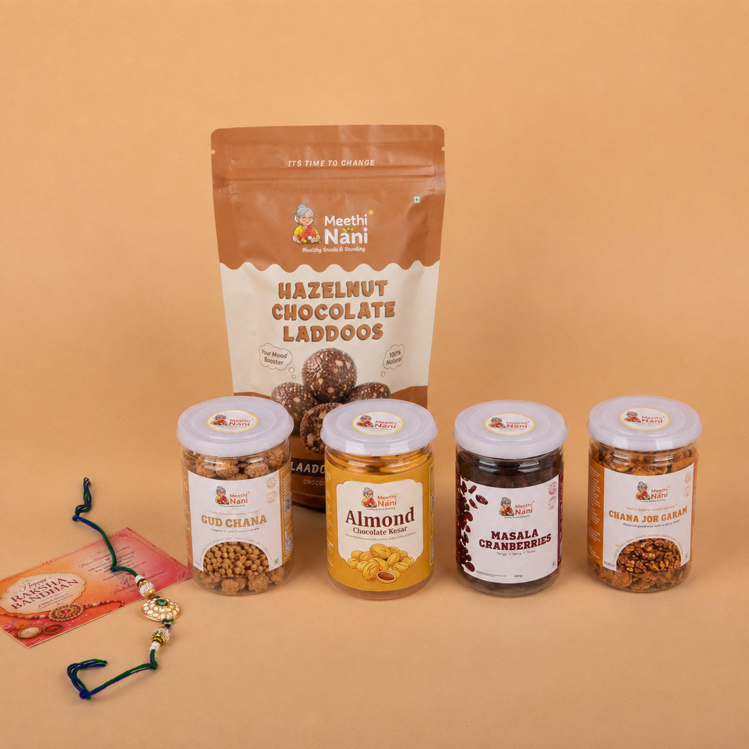 Rakhi Hamper – Hazelnut Choc. Laddoos