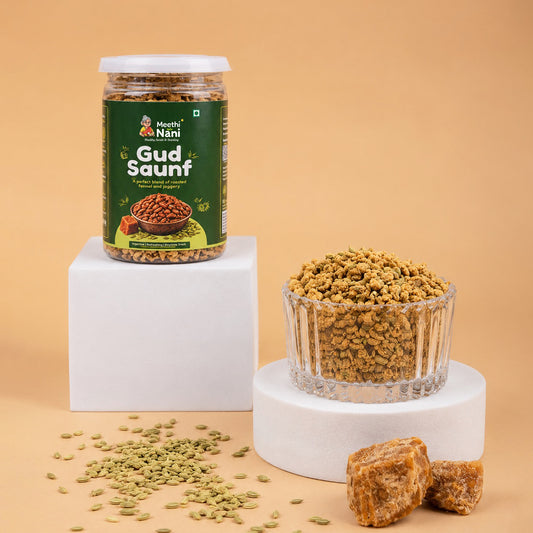 Gud Saunf – Jaggery Coated Fennel Seeds