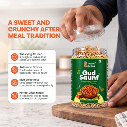 Gud Saunf – Jaggery Coated Fennel Seeds